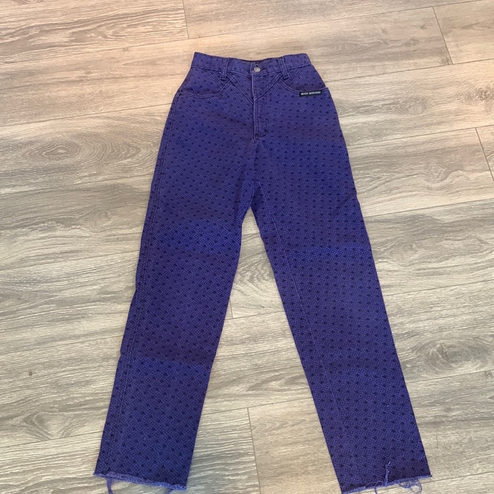 Vintage purple Rockies
